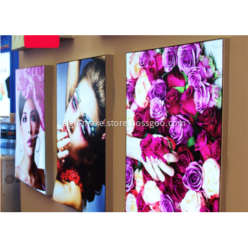 LED Backlit Frameless Fabric Light Boxes
